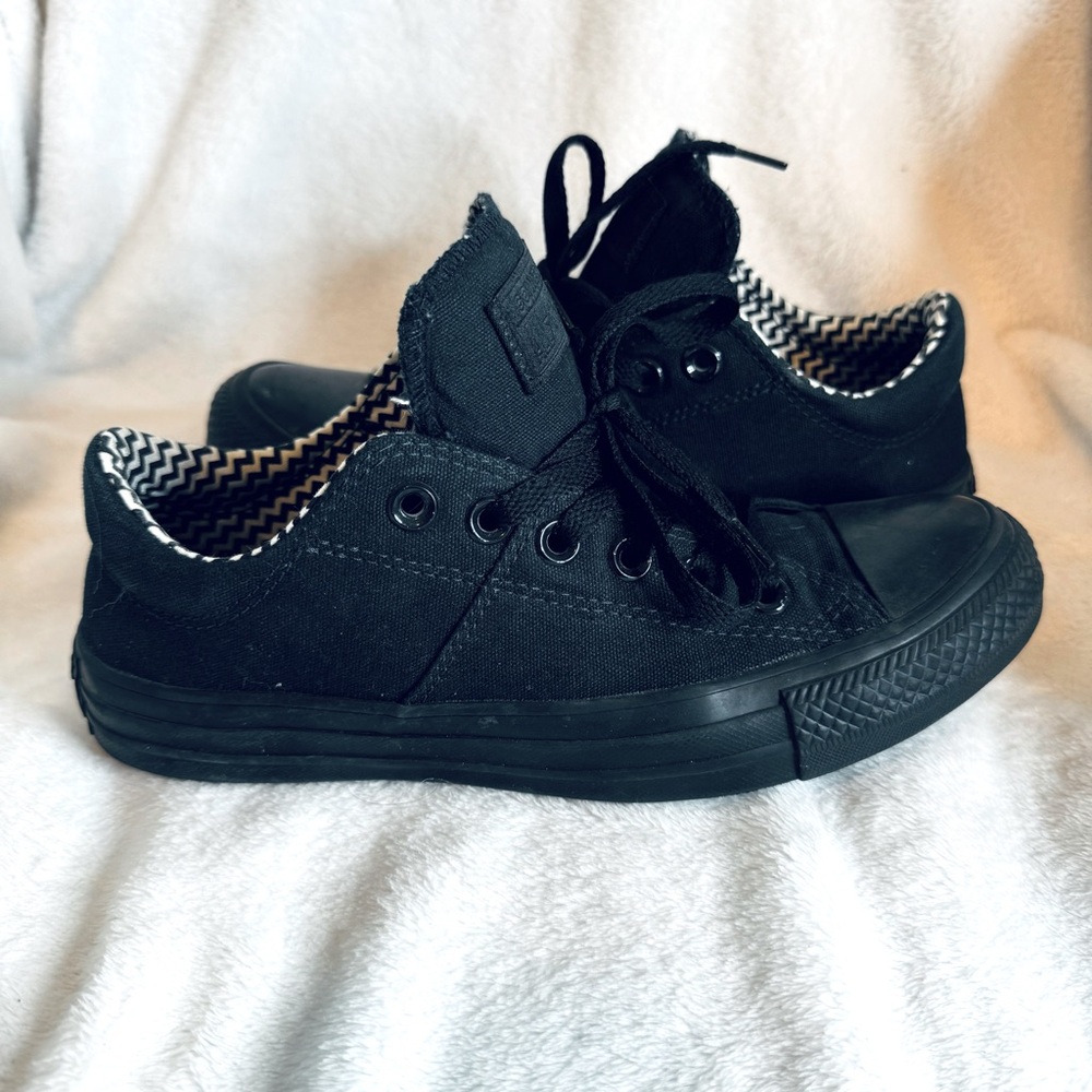 Converse Chuck Taylor All Star Madison Ox Shoes Black Zig Zag